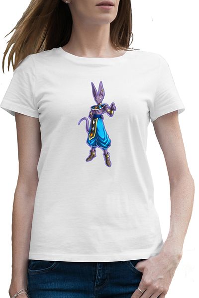 OEM Tricou femei Dragon Ball Z Lord Veerus Egipt Cat
