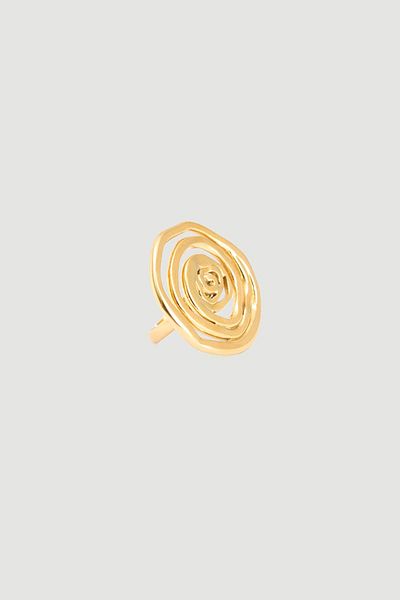 Gusto Helix Ring - Gold