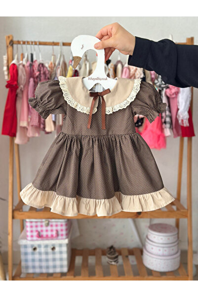 BİHAYALBİÇOCUK Viola - Puantiyeli Elbise