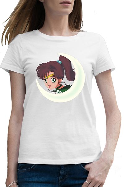 OEM Tricou femei Sailor Moon Jupiter Desene Animate