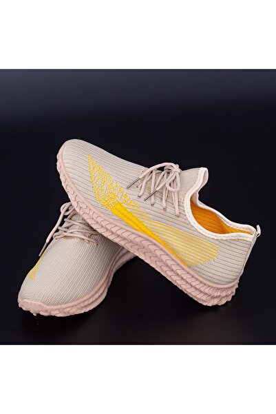 FASHION Ανδρικά Αθλητικά Παπούτσια 4061 Μπεζ