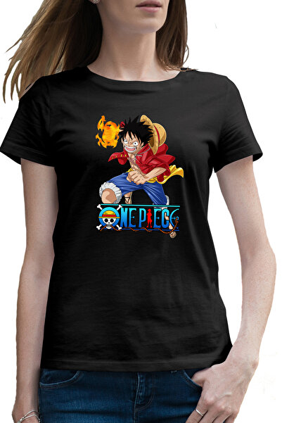 OEM Eiichiro Oda One Piece Monkey D Luffy Pirate Captain Women's T-shirt