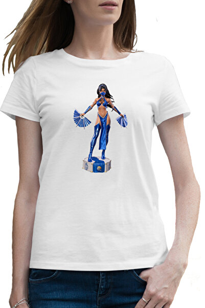 OEM Tricou femei Mortal Kombat Kitana Mina Evantai Video Player