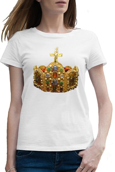 OEM Tricou femei Age of Empires Imperial Crown of Germany Gemstone Gift
