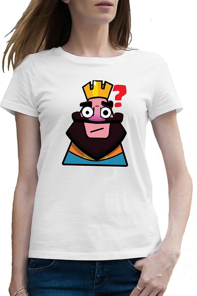 OEM Tricou femei What King Clash Royale