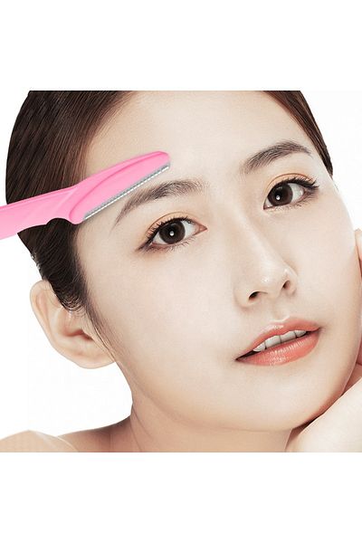 Türkiye Disposable Eyebrows Trimmer Makeup Tool Kit Eyebrow razor Pencil Trimmer Hair Scissors