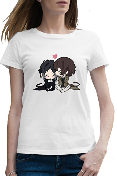 OEM Tricou femei Bungo Stray Dogs Chibi Plush Anime Manga