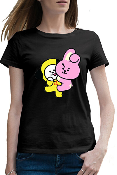 OEM Tricou femei BT21 Chimmy Cooky BTS Kpop Baby