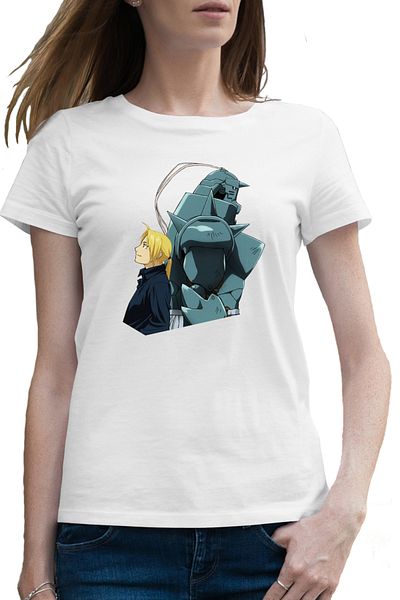 OEM Tricou femei Fullmetal Alchemist Brotherhood Edward Alphonse
