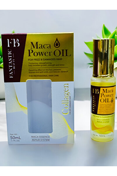 MACON زيت ماكا باور من إف بي ٥٠ مل | زيت الكولاجين لإصلاح الشعر المجعد والتلف...