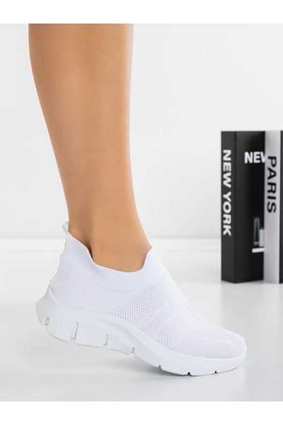mei Women's Sneakers 5YA11 White