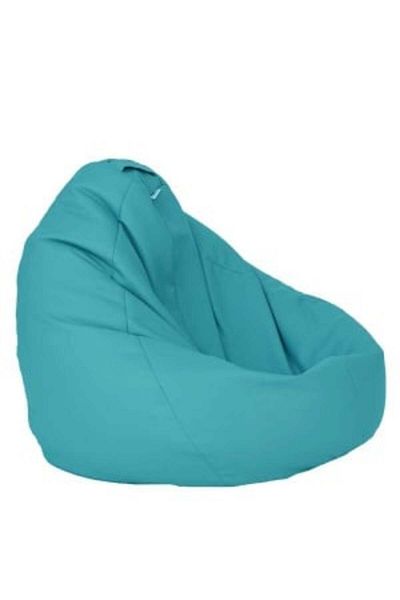 Pufrelax Fotoliu Nirvana Grande, Material Piele ecologica - Turcoaz