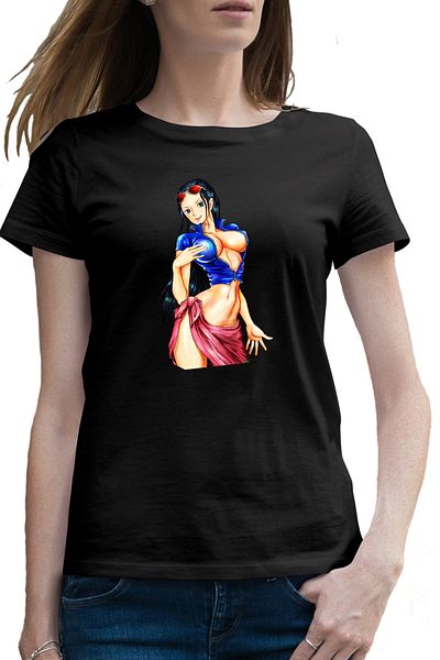 OEM Tricou femei One Piece Nico Robin Eiichiro Oda Devil