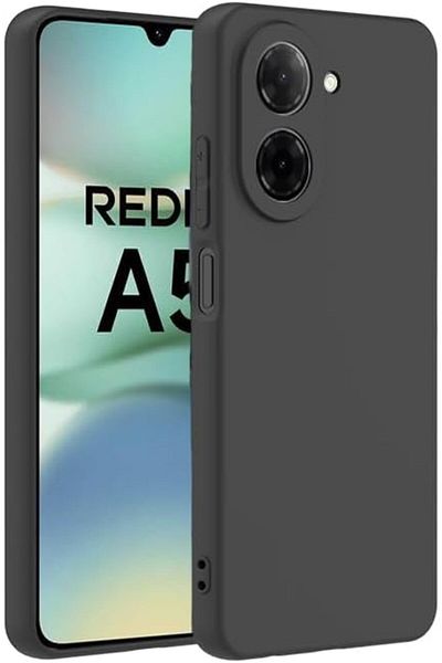ALC MOBILE Soft Touch case, slim, ALC Mobile, anti-shock, compatible with Xiaomi Redmi A5 4G, Black Tpu