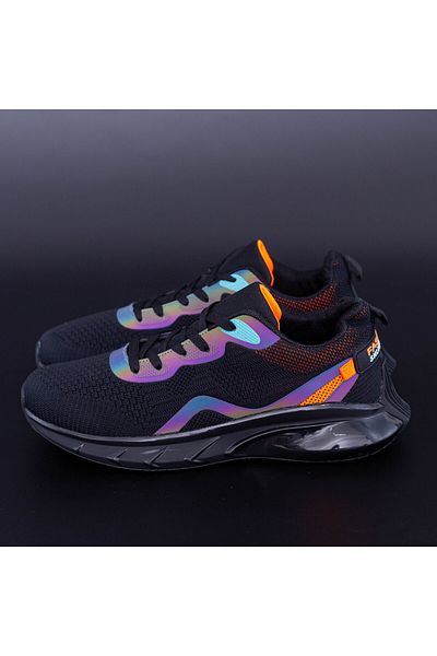 Saper Men's Sports Shoes SA617A Black-Orange