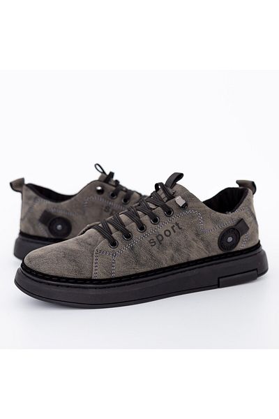 FASHION Men's Sports Shoes 752 Grey-Black