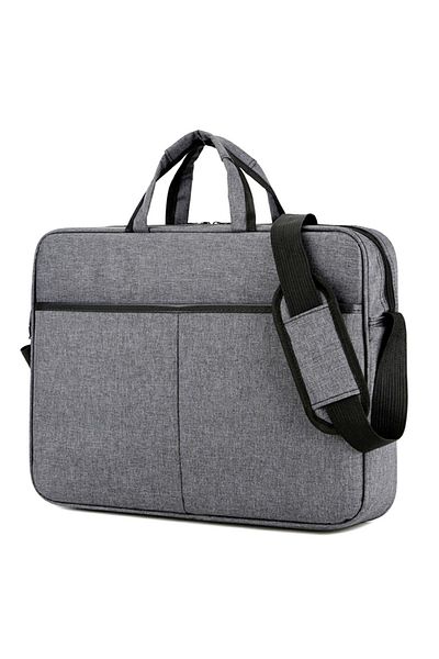 Aptel Universal laptop bag, with handles, gray, 15.6”