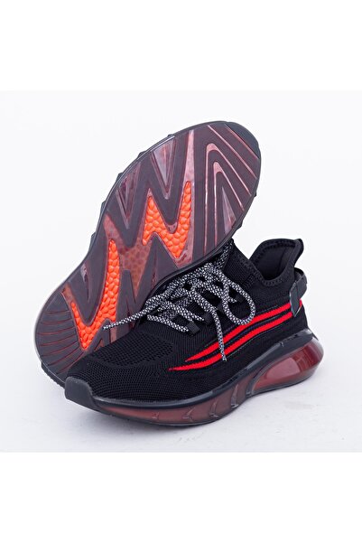 PANTER Men's Sports Shoes A03-3 Black-Red
