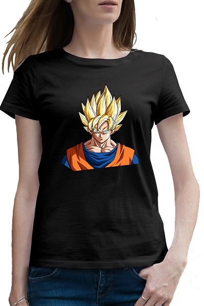 OEM Tricou femei Dragon Ball Z Vegeta Mafiot Golan Cartoon