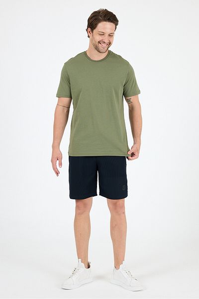 Rodi Men's Cotton Crew Neck Short Sleeve Solid T-Shirt Comfortable and Stylish Casual Men's T-Shirt 0169