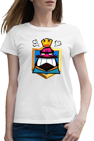 OEM Tricou femei Clash Royale King Mad