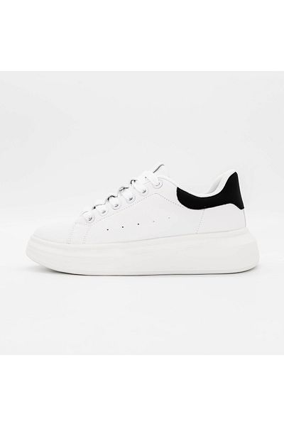 mei Pantofi Sport Barbati 8922 Alb-Negru