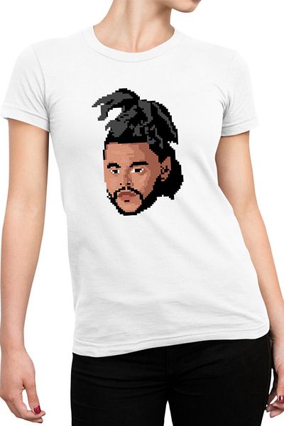 OEM Tricou Femei The Weeknd Pixels Minecraft Game Abel Makkonen