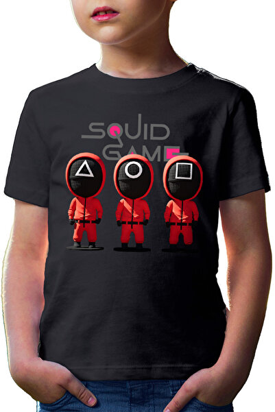 OEM Tricou copii Squid Game Patrol Survival Drama Hwang Dong-hyuk