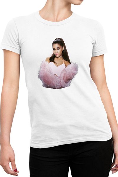 OEM Tricou Femei Ariana Grande Pink Beauty Queen Award Music