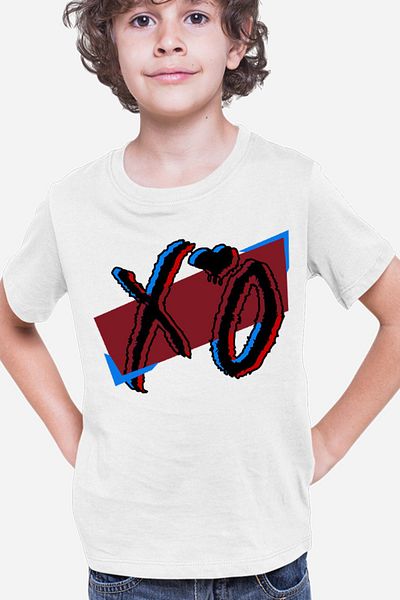 OEM The Weeknd Rap Music X O Album Single Kids T-shirt