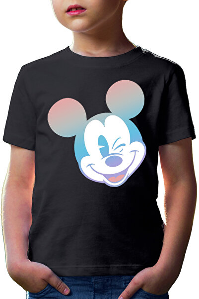 OEM Tricou copii Mickey Mouse Pastels Colors Smooth Cartoon Animation
