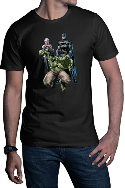 OEM Tricou barbati Hulk Batman Gerald Witcher Ciry