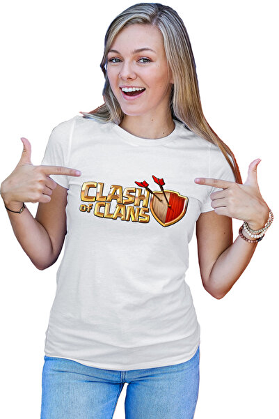 OEM Tricou Femei Clash of Clans Mobile Strategy Game Supercell