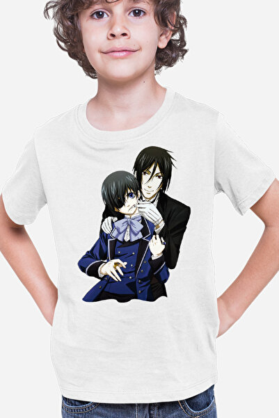 OEM Tricou copii Black Butler Ciel Sebastian Shounen Mystery