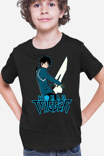 OEM Tricou copii World Trigger Mikumo Osamu Sword Weeb