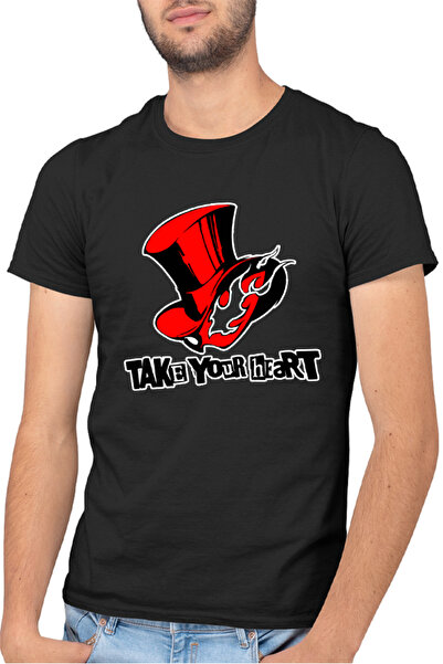 OEM Tricou barbati Persona Evil Group Take Heart Kokoro