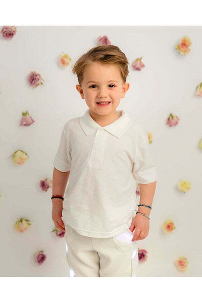fustite cu luminite Snowman Polo Shirt, Cotton for Boys - 4-5 years