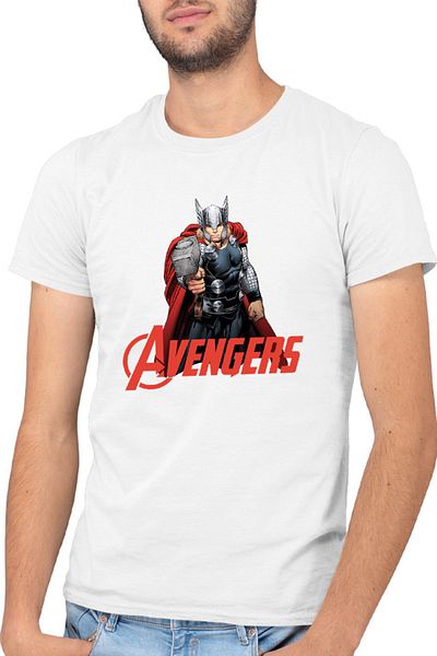 OEM Thor Avengers Super Powers God Men's T-shirt
