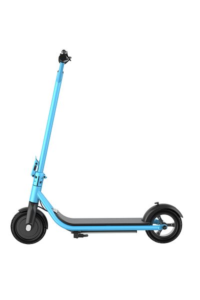 isen Trotinetă electrică pliabilă C1 pentru copii, albastră, difuzor Bluetooth, 8", 200w, autonomie maximă 10-15 km, până la 15 km/h