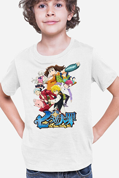OEM Παιδικό T-shirt Seven Deadly Sins Top Anime Melodias Diane King