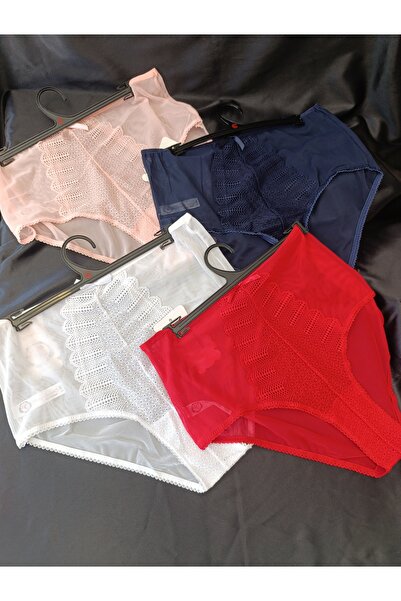 Butik KADIN YÜKSEK BEL DANTELLİ BATTAL BOY KÜLOT