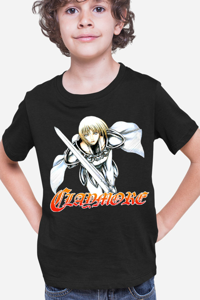 OEM Tricou copii Claymore Clare Fighting Sword Medieval Animeuri