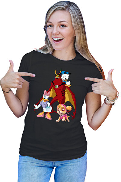 OEM Tricou Femei Ben10 Donald Duck Baby Daisy Skye Paw Patrol