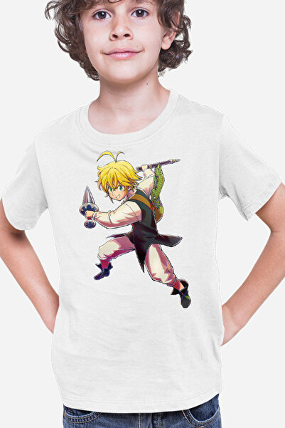 OEM Tricou copii Seven Deadly Sins Melodias Weapon Criminal Weeb