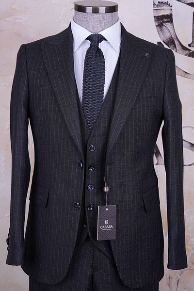 CASABA Men's Vest Suit 7377