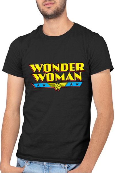OEM Tricou barbati Wonder Woman Logo American Comic Books Action