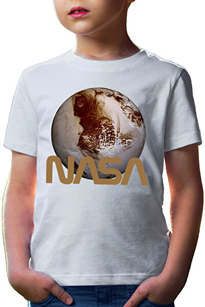 OEM Tricou copii NASA Logo Pluto Planet New Small Dwarf Exo