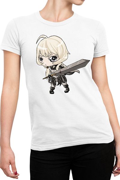 OEM Tricou Femei Claymore Teresa Otaku Weeb