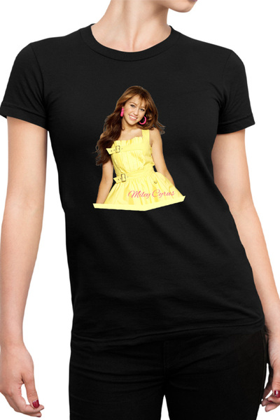 OEM Γυναικείο T-shirt με θέμα τα κινούμενα σχέδια της Disney με την Miley Cyr...