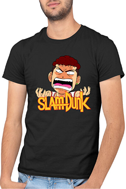 OEM Ανδρικό T-shirt Slam Dunk Miyagi Basket Hoop Game
